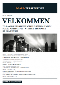 Board Perspectives no. 2