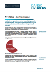 Board Survey 2013 (Danish Survey – published in February 2013)