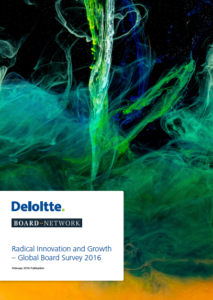 Global Board Survey 2016 – Radical Innovation And Growth (published in February 2016)